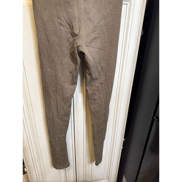 ZARA Girls High Rise Slim Stretch Leggings Tan Size 13-14 - Picture 9 of 10